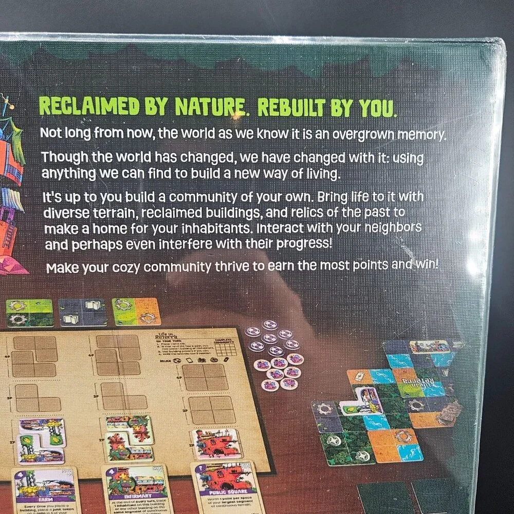 Life In Reterra A Community (Re)Building Board Game By Eric M. Lang & Ken Gruhl